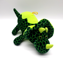 Classic Toy Company Triceratops Collector Plush Green Carnival Crane Prize 2014 - $13.28