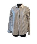 Ralph Lauren Shirt Size S Striped Button Up Long Sleeve Collar Slim Fit ... - £19.98 GBP