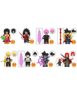 8Pcs Dragon Ball Super Saiyan Turles Burdock Torankusu Broly Cumber Minifigures - $18.49