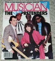 The Pretenders Musician Magazine 1986 Chrissie Hynde Richard Thompson Th... - £19.30 GBP