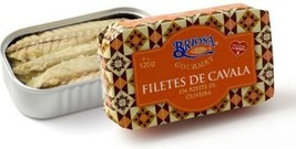 Briosa Gourmet - Canned Mackerel fillets in Olive Oil - 5 tins x 120 gr - £31.77 GBP