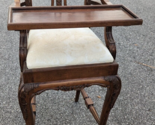 Vintage Chippendale Style Carved Wood Children&#39;s Childs Highchair - £321.47 GBP