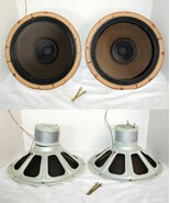 Pair 12&quot; Norelco Philips AD-1255/M7 Dual Cone Woofers Made in Holland ~ ... - $844.98 CAD