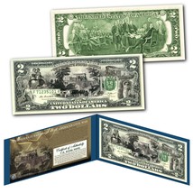 Confederate Railroads Banknote Of The American Civil War On Genuine New $2 Bill - £11.88 GBP