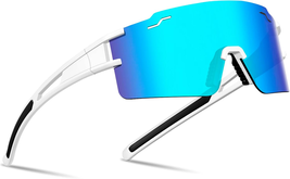 Cycling Glasses for Men Women Youth,Uv400 Protection Polarized Sports Su... - $17.65