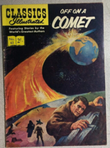 Classics Illustrated #63 Off On A Comet (Hrn 129) Australian Comic Vg++ - £19.73 GBP