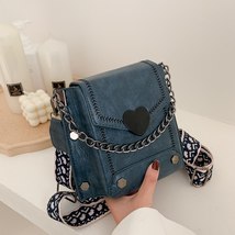 2022 New Women&#39;s Handbag PU Leather Quality Messenger Crossbody Bag Retro Heart- - £33.92 GBP