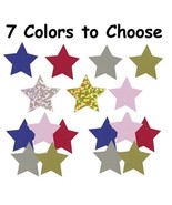 Confetti Star 3/4&quot; - 7 Colors to Choose - 14 gms bag FREE SHIPPING - £3.12 GBP+