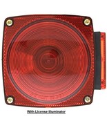 Uriah Products UL440011 4-1/2&quot; Square Red Signal Light with License Illu... - $31.22 CAD