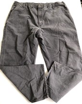 carhartt original dungaree fit Carpenter pants 46x32 gray RN#14806 - $22.41