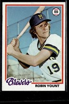 1978 Topps #173 Robin Yount VG-B106R1 - £31.31 GBP