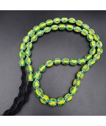 Atemberaubende Wassermelone Chevrons Venezianischer Handel Perlen Afrika... - $45.89