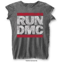 Ladies Run Dmc Dmc Logo Official Tee T-Shirt Womens Girls - £25.04 GBP