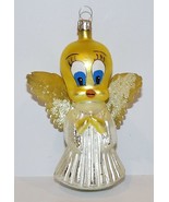 DARLING CHRISTOPHER RADKO GLASS LITTLE ANGEL TWEETY CHRISTMAS ORNAMENT - $60.91 CAD