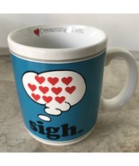 Sigh Love Dreaming Of You Coffee Cup Tea Mug Exclamations Papel - $17.57 CAD