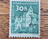 Czechoslovakia Stamp 973 Pernstejn Castle 30h Used - $0.94