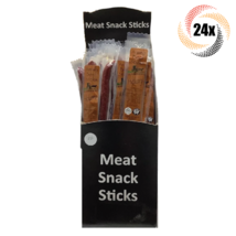 Full Box 24x Sticks Amish Smokehouse Hickory 100% Beef Snack Sticks | 1.25oz - $817.61 MXN
