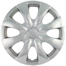ONE 2009-2013 Toyota Corolla Style 15" Chrome Hubcap / Wheel Cover # 450-15C - £19.90 GBP