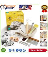 Eco-Friendly Sourdough Bread Proofing Basket Gift Set – Perfect Baking C... - $1,181.46 MXN