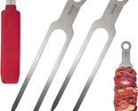 Double Prong Skewers for BBQ Accessories Gift sturdy and easy to use and... - $31.65