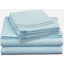 Royal Collection 1800 Count 4 PCS Set Luxury Hotel Quality Bed Sheets Su... - £25.62 GBP