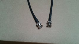 US MADE  RG-58  jumper Coaxial Cable BNC Male to BNC Male, 10 ft.  (50ohm) - $10.00