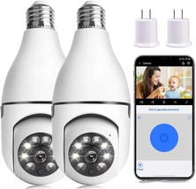 Light Bulb Security Camera 1080P Wireless Light Bulb Camera for Pet Came... - $69.80