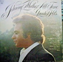 Johnny Mathis-All-Time Greatest Hits-LP-1972-EX/VG+ Double Album - £7.91 GBP