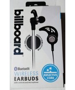 Billboard BB898 Bluetooth Wireless Earbuds, Reflective Cord, New! - £3.08 GBP