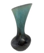 Vintage MId-Century Asymmetricl Small Pottery Vase Japan 5.5&quot; - €20,26 EUR
