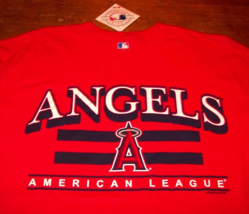 Anaheim Angels Mlb Baseball T-shirt Mens Large New w/ Tag - $19.80