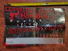 Complete Control Krum Bums Poster Death Can Wait Tour 2006 tko records p... - $40.64