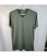 Mens Coolkeep SS Green V neck T shirt Size Sm - £13.65 GBP