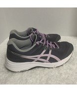 Asics Womens Size 8 Gel Contend 6 1012A570 Gray/pink Running Shoes Sneakers - $27.11