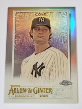 2020 Gerrit Cole Topps Allen Ginter World Champions 238 Baseball Card Foil Nyy - £6.95 GBP