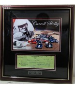 Carroll Shelby Framed Autograph Check #235 dtd Sept 17 1962 - £784.96 GBP