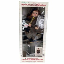 Vintage Telco Motion-ettes of Christmas Doll 23&quot; Animated Holiday Decora... - £63.30 GBP