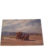 Postcard Historic Stage Coach Livery Stable Las Vegas Resort Hotel On Ride - $6.74 CAD