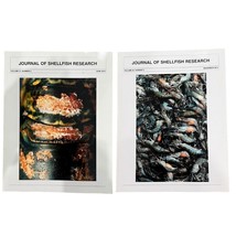 Journal of Shellfish Research Vol 31 Number 2 2012 and Volume 33 3 2014 NEW - $21.59