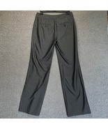 ALFANI Dress Pants Womens 2 Dark Gray Wide Leg Casual Trouser Slacks 30x32 - £8.36 GBP