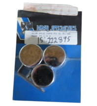 Drag Specialties Aluminum Axle Caps FX XL 81-85 NOS - $456.65 MXN