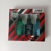 Bod Man 3 Pack Fragrance Body Sprays 1.8 Oz.  Gift Set Variety - $9.99