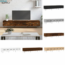 Modern Wooden Large Wide TV Tele Stand Cabinet Unit With 3 Storage Drawers Wood - £69.02 GBP+