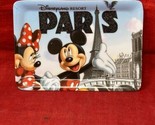 Disneyland Paris Resort 5.5&quot;x4&quot; Trinket Tray Mickey &amp; Minnie Mouse Eiffe... - £8.99 GBP