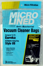Eureka Ultra 3530 Vacuum Cleaner Bags Style UB 22-2457-07 - £4.14 GBP