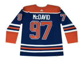 Connor McDavid Autographed Oilers &quot;700 PTS 10/12/22&quot; Authentic Jersey UD... - $2,245.50