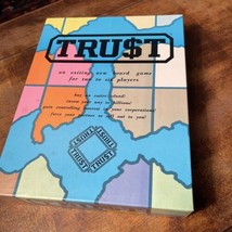 TRU$T (TRUST) Board Game Laudato First Edition 1978 Complete - $26.99