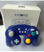 Exlene Gamecube style Switch Pro Controller, Wake Up, Motion, blue - $39.99