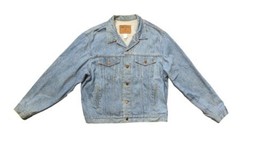 Vintage Club Rio Las Vegas denim Jacket  USA Made Long Sleeve Size 2X - £29.75 GBP