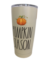 Rae Dunn Tumbler Pumpkin Season Insulated Stainless Steel Coffee Fall Gift Idea - £19.65 GBP